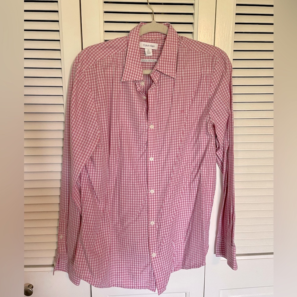 Calvin Klein Short Sleeve ButtonUp Shirt